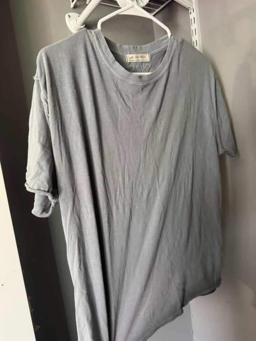 Free People Light Gray shirt